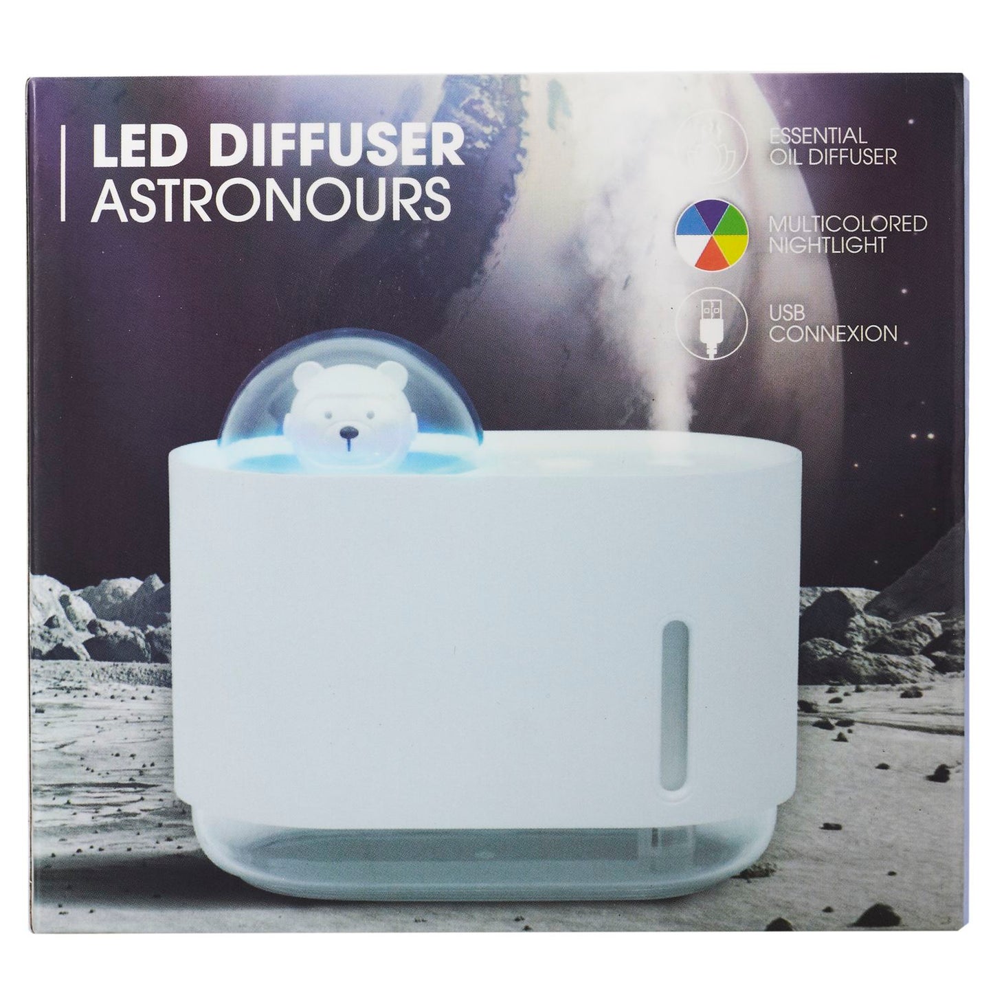 DIFFUSEUR LED ASTRONAUTE