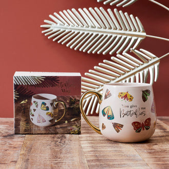 MUG MYSTERY FOREST BUTTERFLIES