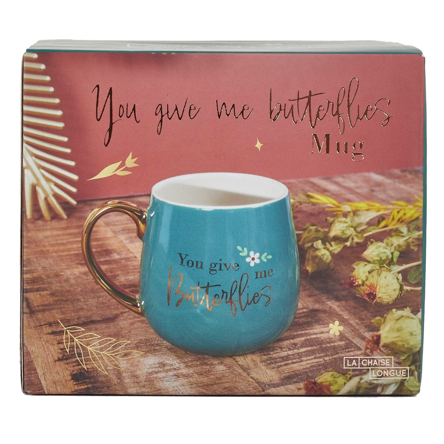 MUG MYSTERY FOREST BUTTERFLIES EMERAUDE