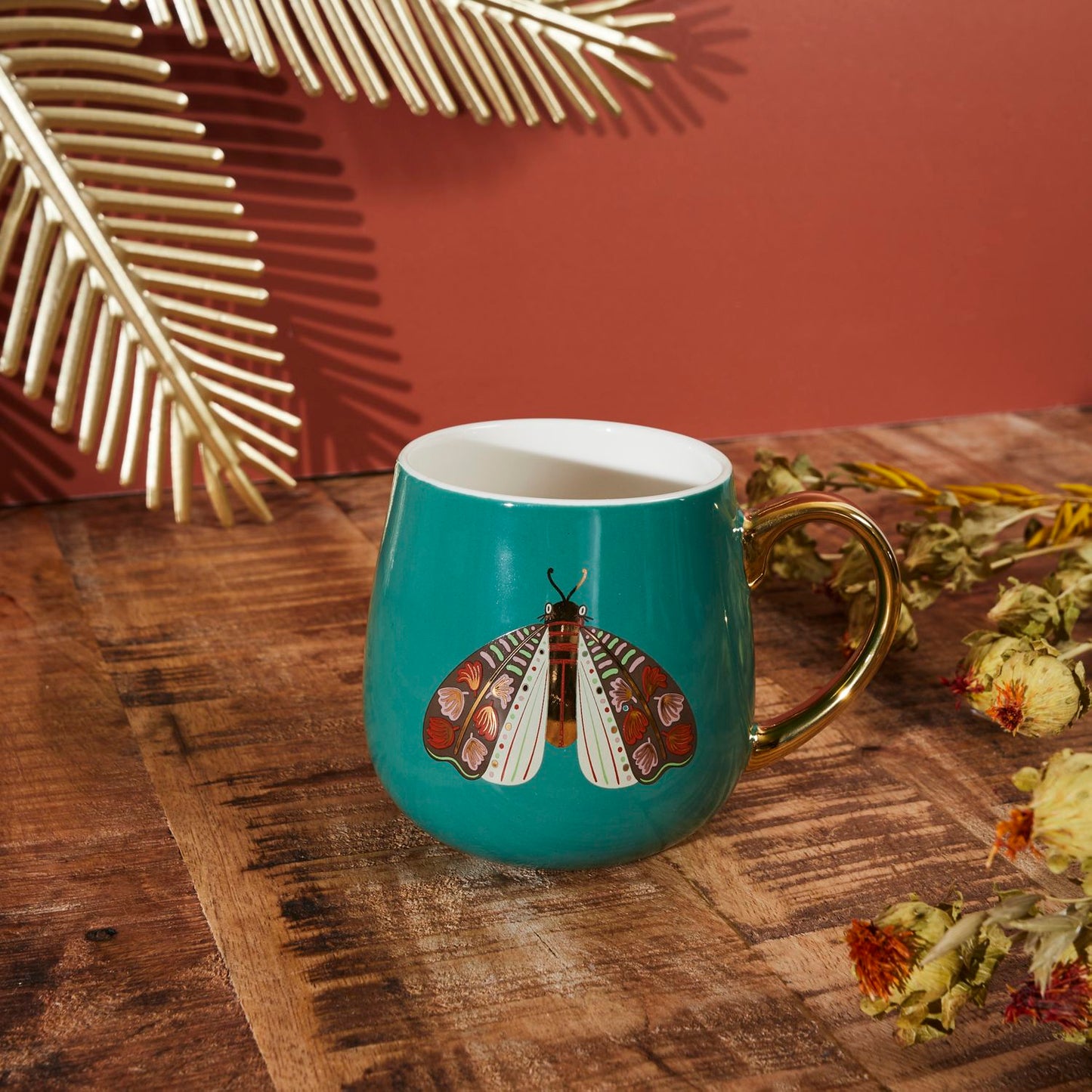 MUG MYSTERY FOREST BUTTERFLIES EMERAUDE