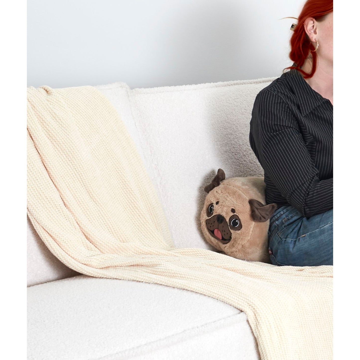 COUSSIN VIBRANT BOULEDOGUE