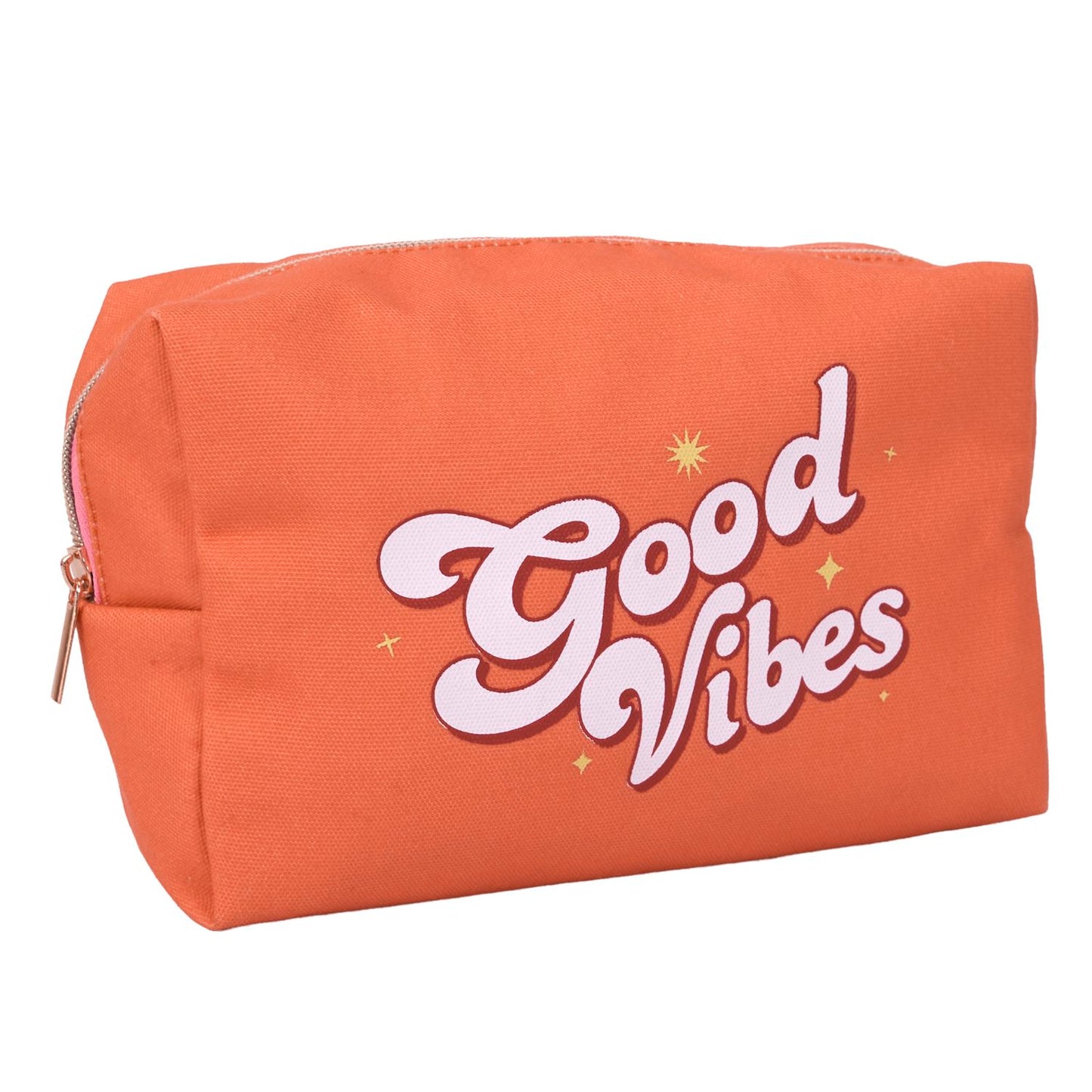 TROUSSE DE TOILETTE GOOD VIBES TANGERINE