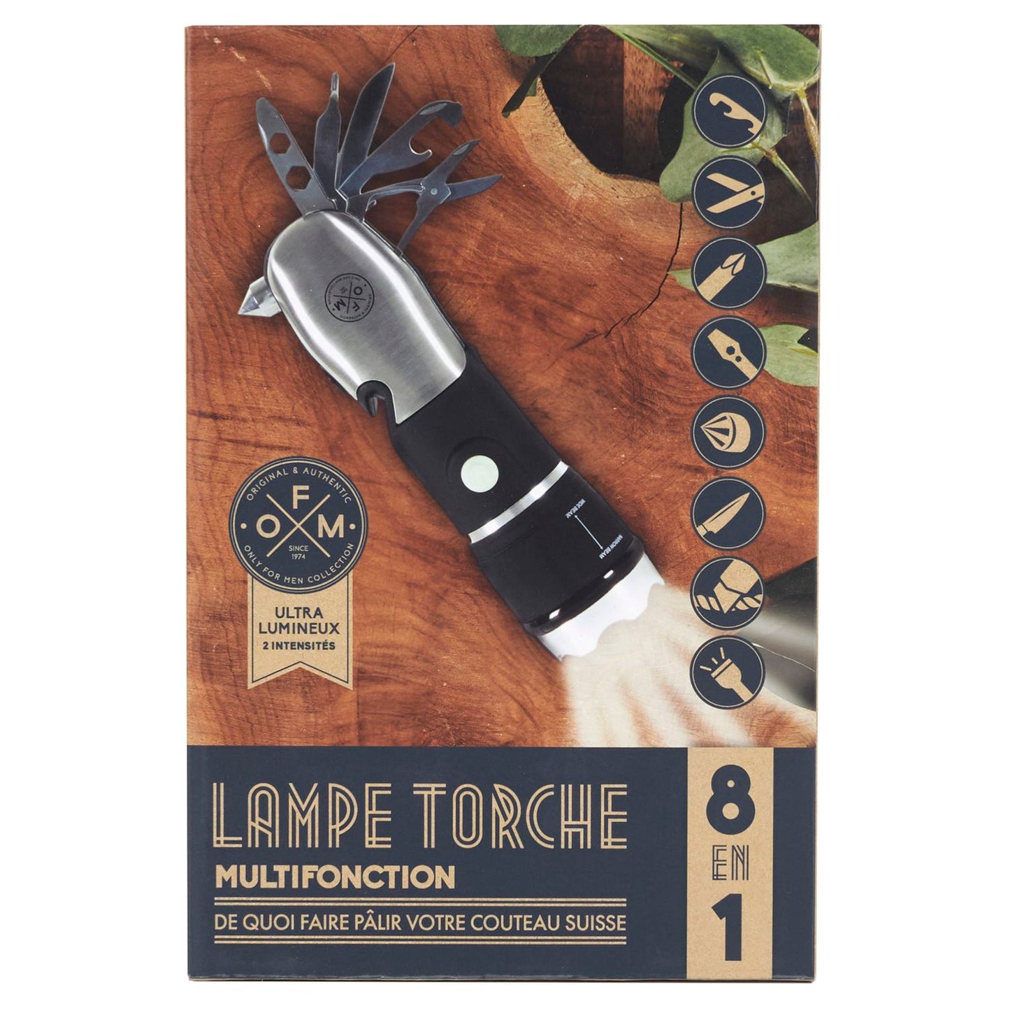 LAMPE TORCHE MULTIFONCTION