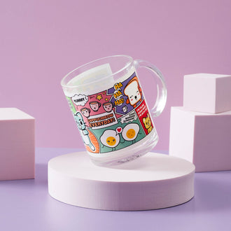 MUG VERRE BD KAWAII