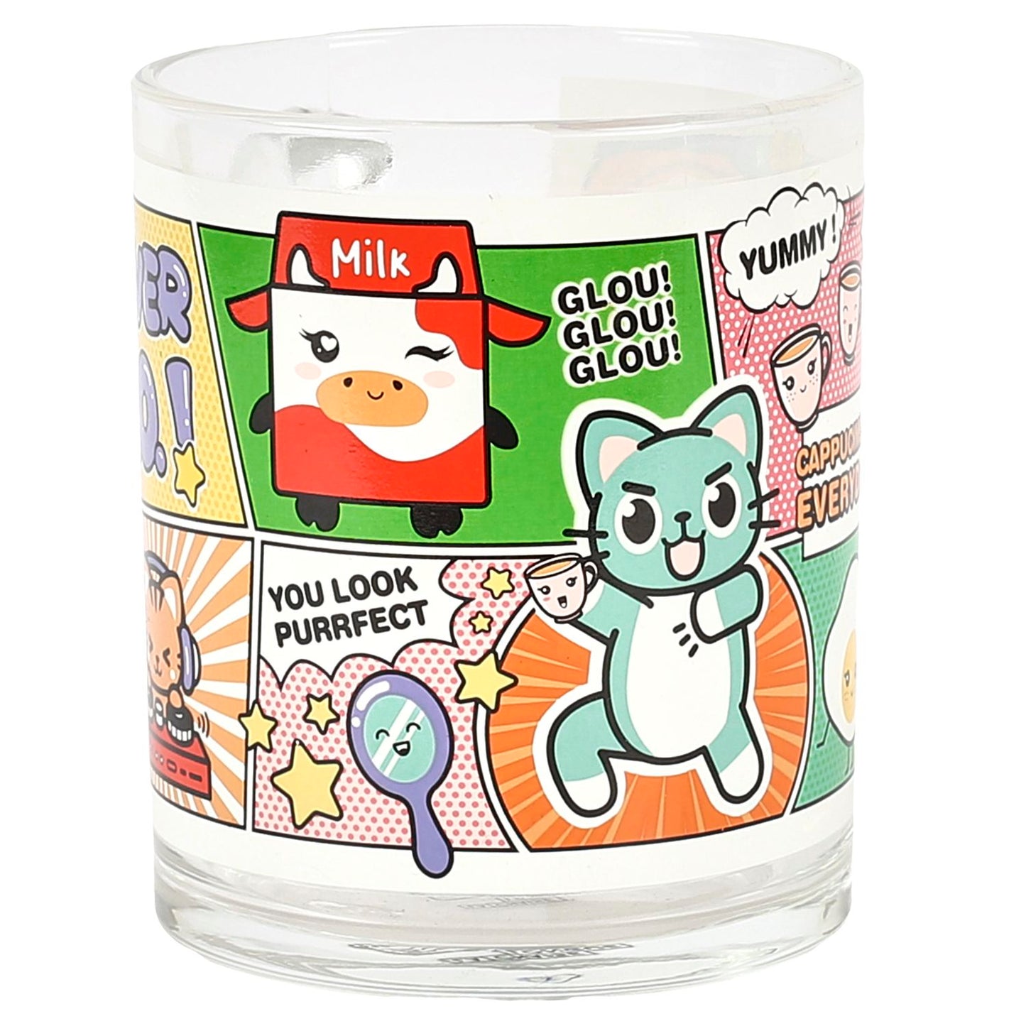 MUG VERRE BD KAWAII