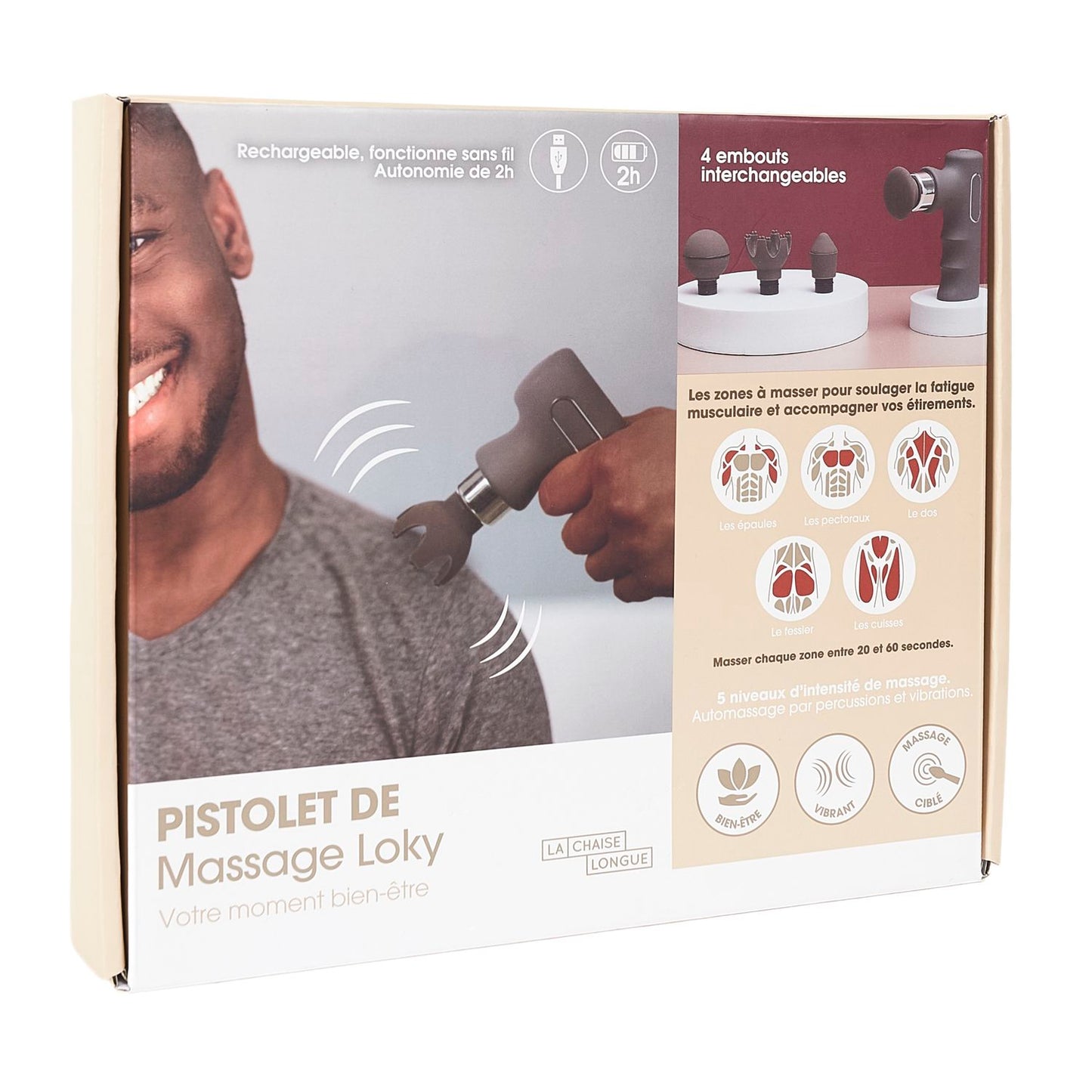 PISTOLET DE MASSAGE LOKY