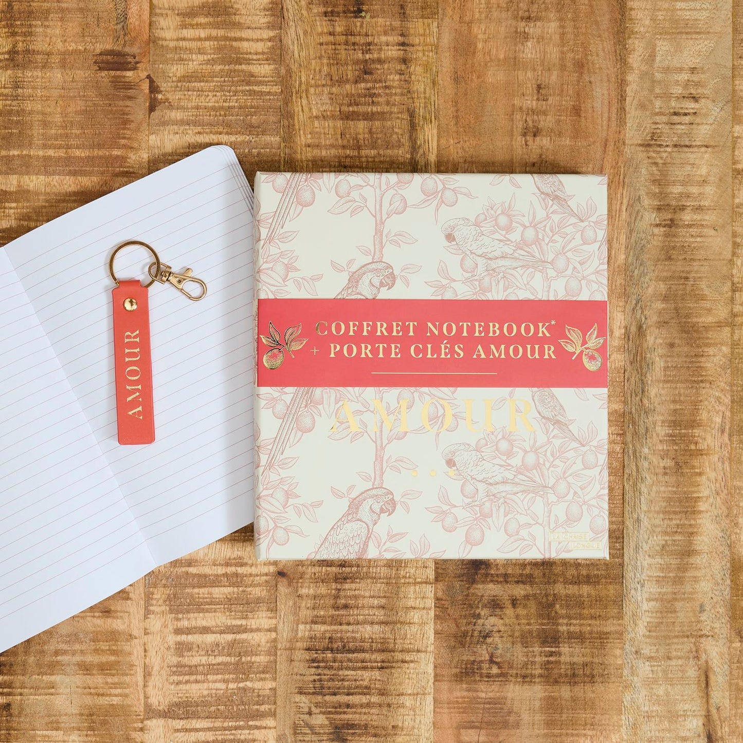 COFFRET NOTEBOOK JARDIN D'EDEN