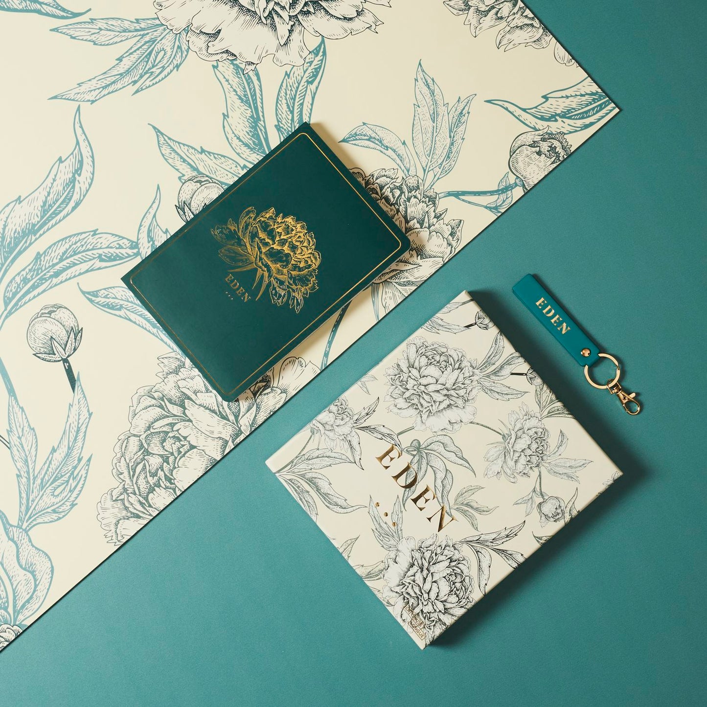 COFFRET NOTEBOOK JARDIN D'EDEN