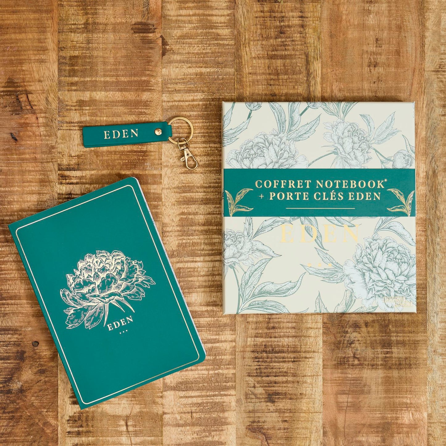 COFFRET NOTEBOOK JARDIN D'EDEN