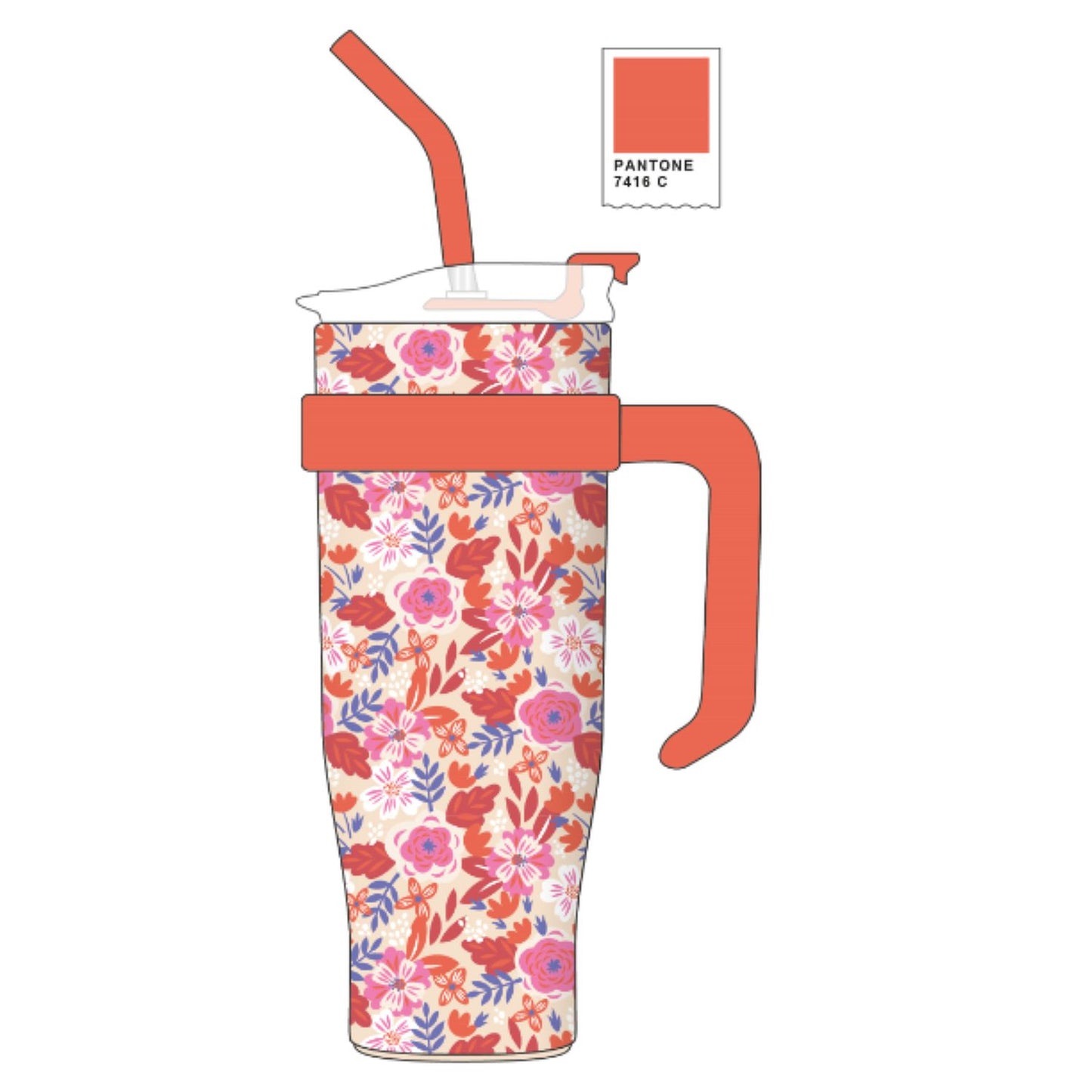 MUG XXL FLOWER POWER