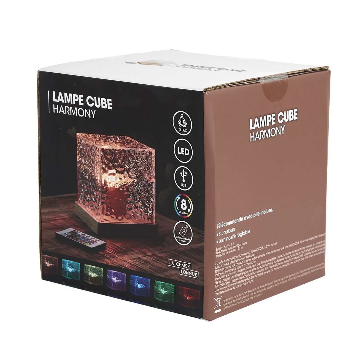 LAMPE CUBE HARMONY