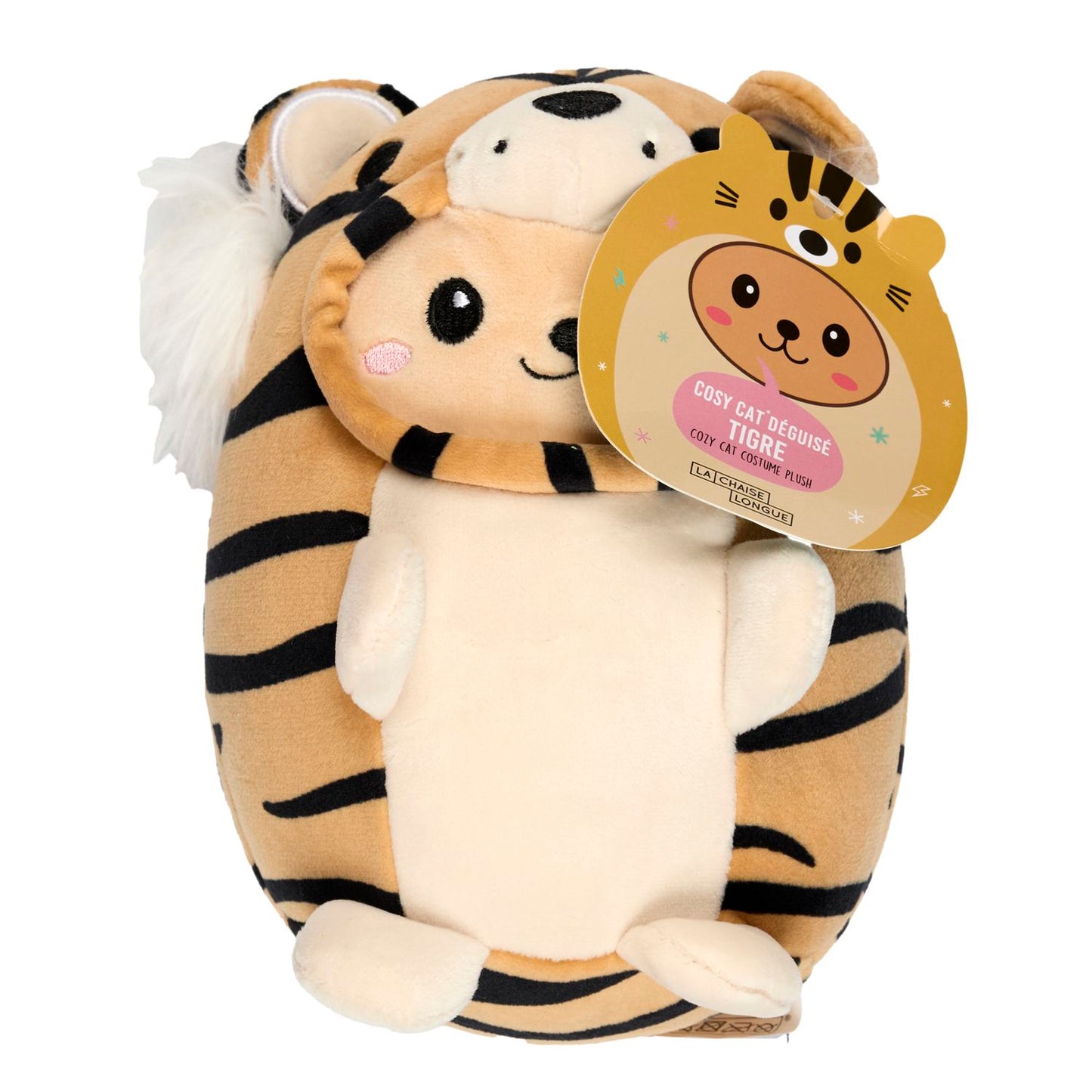 PELUCHE COSY CAT DEGUISE TIGRE