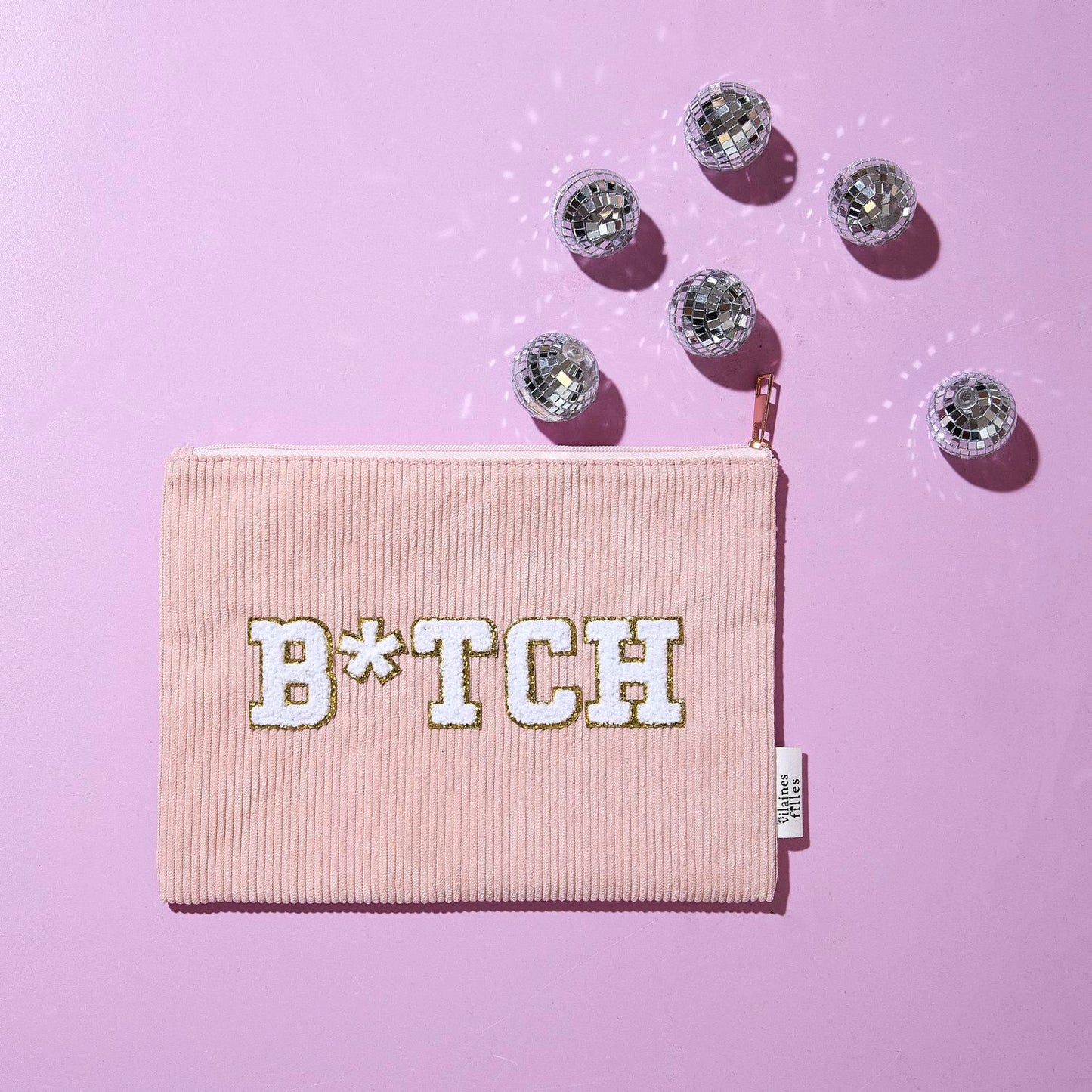 TROUSSE DE TOILETTE VELOURS F*CK ME