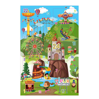 CALENDRIER MULTI JOUETS 24 CASES