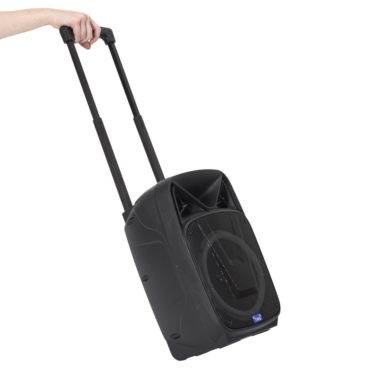 ENCEINTE BT VALISE 2 MICROS KARAOKE