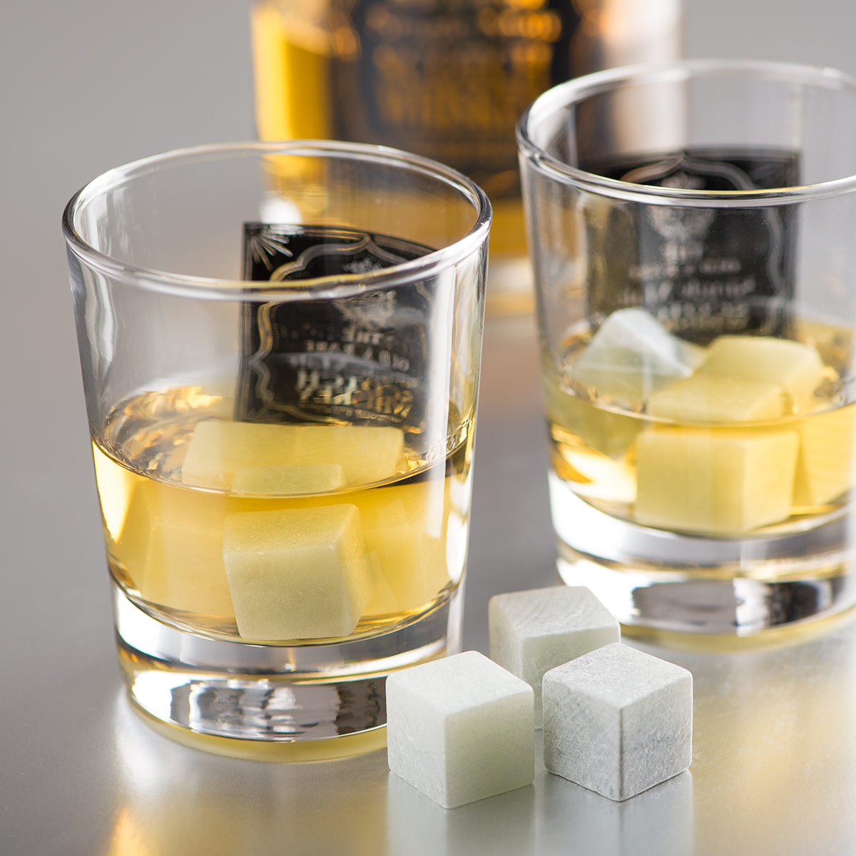 Glacon cube pierre à whisky Publicitaire poche coton - WKST40
