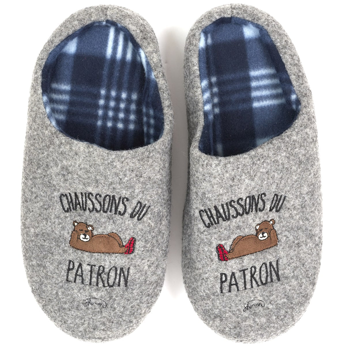 CHAUSSONS DU PATRON TAILLE 41 43 La Chaise Longue