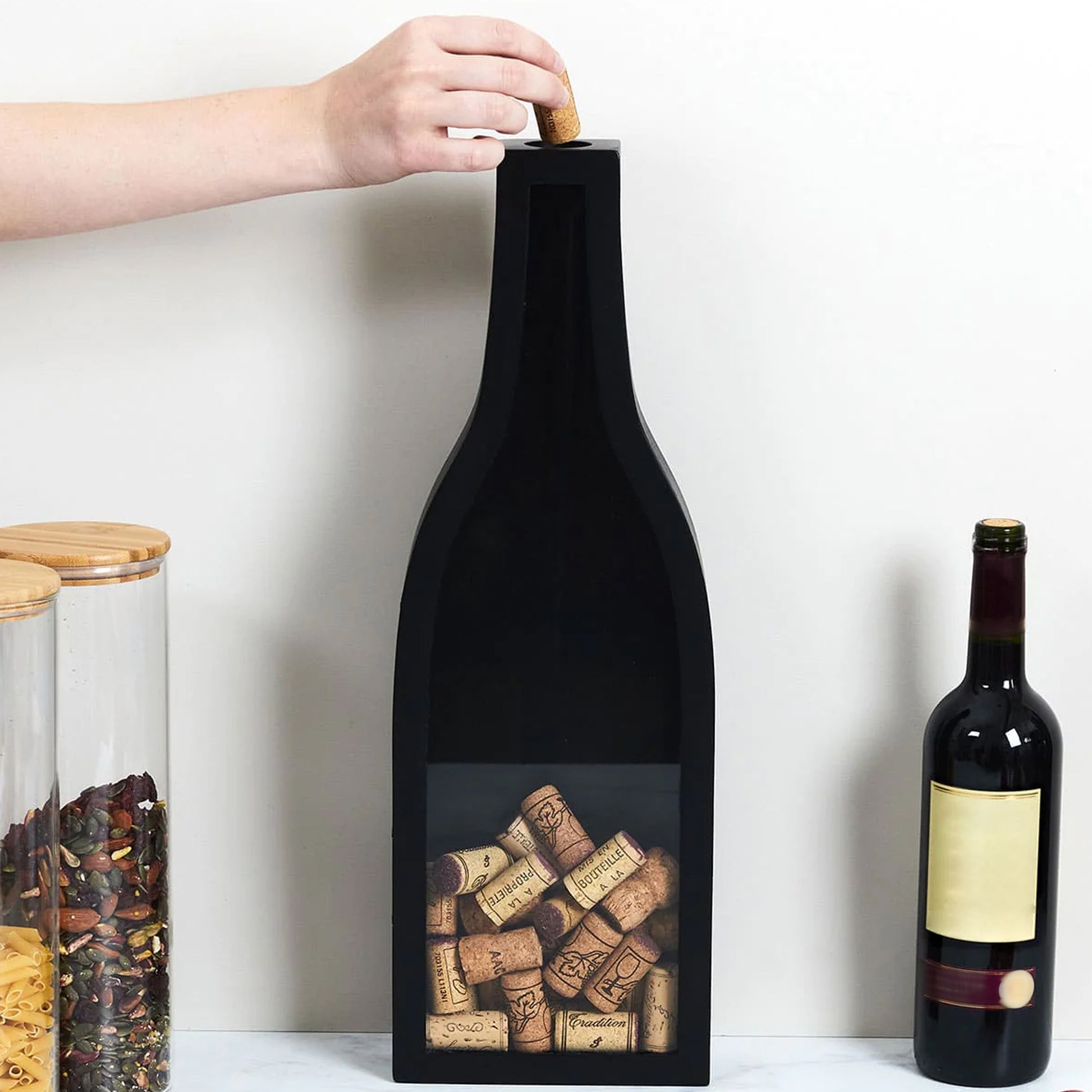 Cadre collecteur de bouchons Corkbox  Verre de vin, Calendrier de l'avant,  Bouchon vin